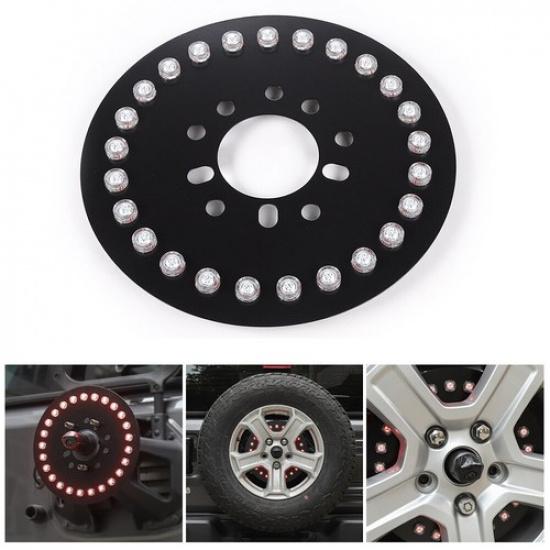 Rear Spare Tire 3rd Brake Light Tail Decor Light for Jeep Wrangler JK JL 2007-19