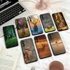 Deer Hunting Phone Case For Samsung S25,24,23,22,30,21,10,9,Ultra,Plus,Lite,FE,4,5 G Soft Black Case