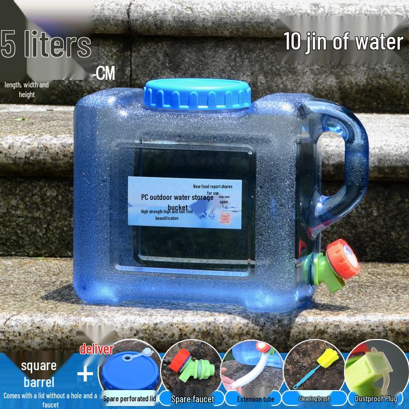 Large Capacity Outdoor Car Water Storage Tank for Drinking and Household Use