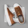 Fashion British Style Men's Genuine Leather Casual Shoes Fashionable Business Work Shoes Men's Banquet Formal Shoes Winter Short Boots