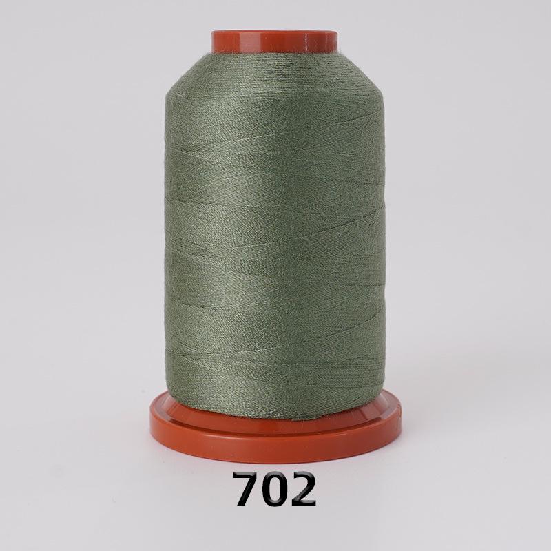 100-Color High-Speed Polyester Sewing Thread, 1100 Yards, Two-Ply, Fine and Durable for Hand and Machine Use.