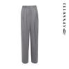 ELLASSAY Women's Wool Blend Straight-Leg Casual Trousers