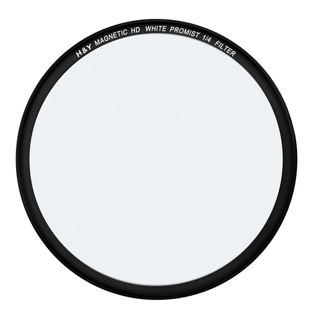 Soft Filter 82mm Magnetic HD White Promist Filter Kit Magnetic Thin Frame Antistatic Antifouling Water Repellent Scratch Resistant H&Y 1/4 MW4-82