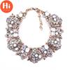Hallo Frauen Modeschmuck Kurze Design Kristall Aussage Halskette Dame Halsbänder Bib Kragen