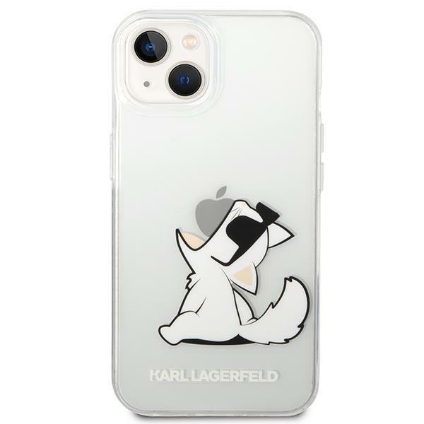 Etui Iphone 14 Plus Karl Lagerfeld Przezroczyste Plecki Pokrowiec Tpu Case