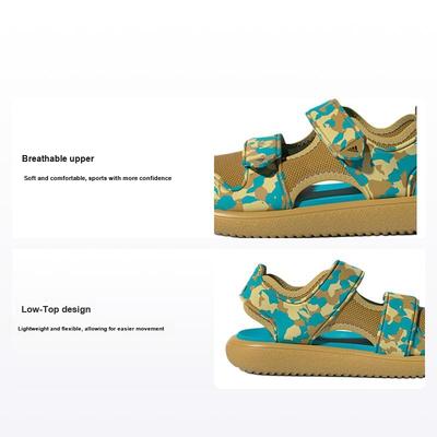 Water Sandal Comfortable Versatile Closed Toe Breathable Low Top Walker Baby Shoes Olive-Green GZ1310