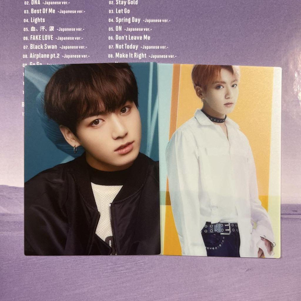 [USED] BTS Jungkook THE BEST Random Trading Card