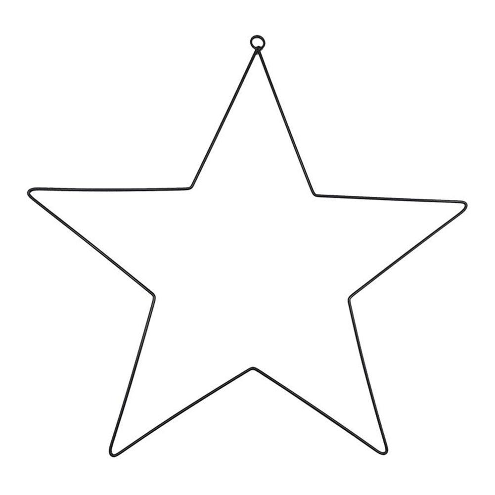 Star Wreath Ring Iron Dreamcatcher Metal Stable Support