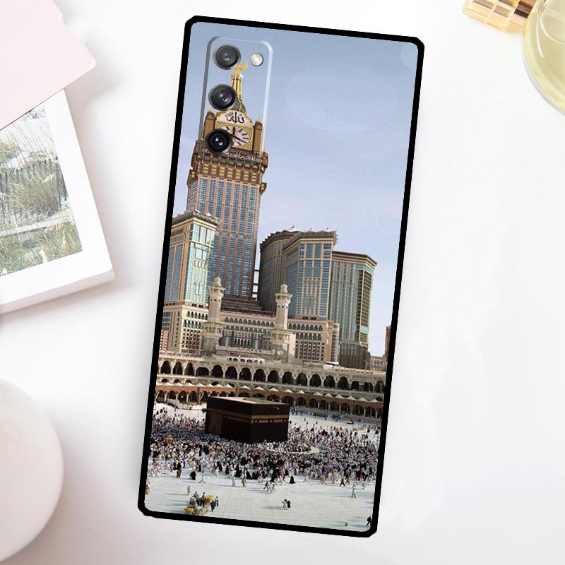 Holy Mosque Makkah Case For Samsung Galaxy S24 S23 S22 Ultra S21 S20 FE Note 10 Plus Note 20 S8 S9 S10 Cover