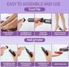 Foot Care Tool 2-in-1 Foot and Hand Electric Care Tools,Polish and Smooth,Shine Toenails Electric Callus Remover Pedicure File