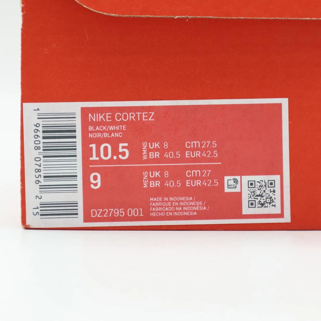 DZ2795-001 Nike Cortez Preto e Branco (Feminino)