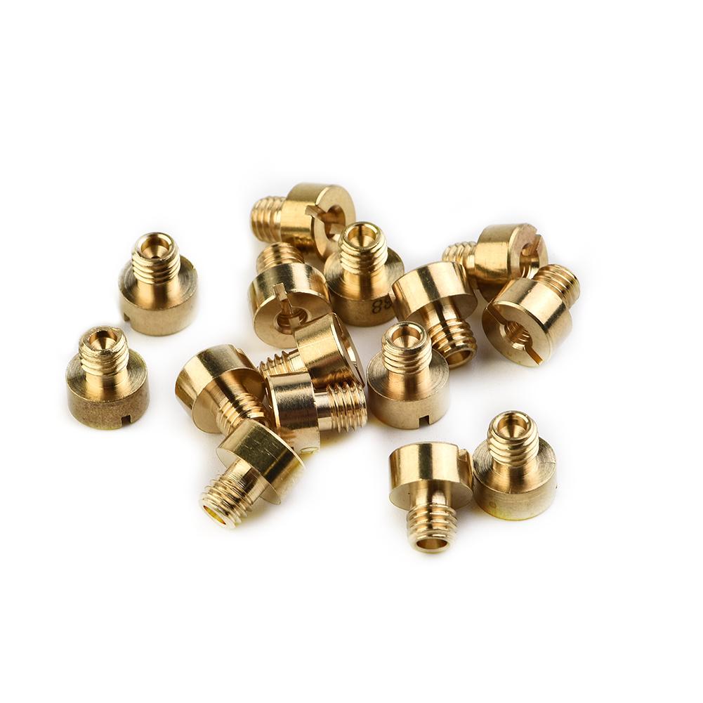 15pcs Carburetor Main Jet M5 5mm For Mikuni 604 VM22 VM24 VM26 VM30 26mm 28mm 125cc-250cc Engine Motorcycle Dirt Bike