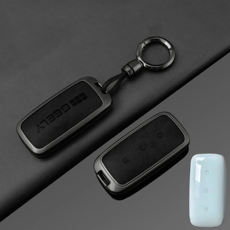 Car Key Case Remote Decoration Cover Auto Accessories For Geely Galaxy EX5 E5 Cityray L6 L7 EMI Proton e.MAS 7 5 E8 Starry 8