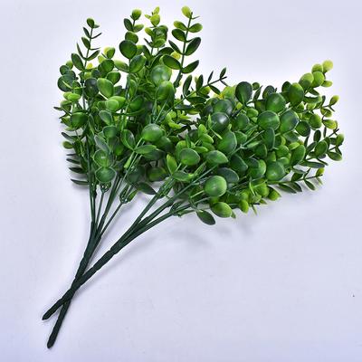 Eucalyptus Globulus Leaves Green Plant Home Office Garden Artificial Flower