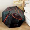 1PC Samurai  Automatic Umbrella - Suitable Travel Outdoor Portable Umbrella Birthday Gift Daily Essentials