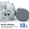 Inflatable U-Shape Neck Pillow Portable Press To Inflate Ergonomic Head Neck Support Ultralight Car Airplane Train Outdoor Travel Cervical Cushion