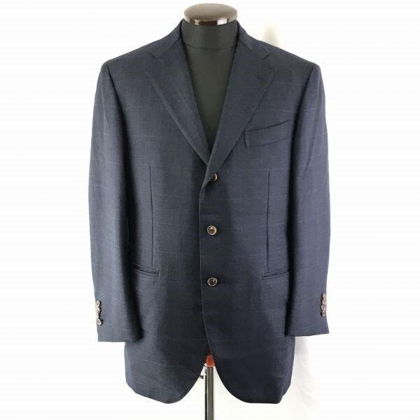 

Б/У/Сделано в Японии Пиджак TaylorMade BLESS в клетку M Мужской Темно-синий Внутренний карман