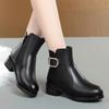 Fashion AIYUQI Ankle Boots Women 2025 New Large Size 41 42 43 Women Winter Boots Non-slip Genuine Leather Women Snow Boots