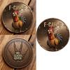 Rooster Flat Collectible Souvenirs Creative Fun Gifts Challenge Gold