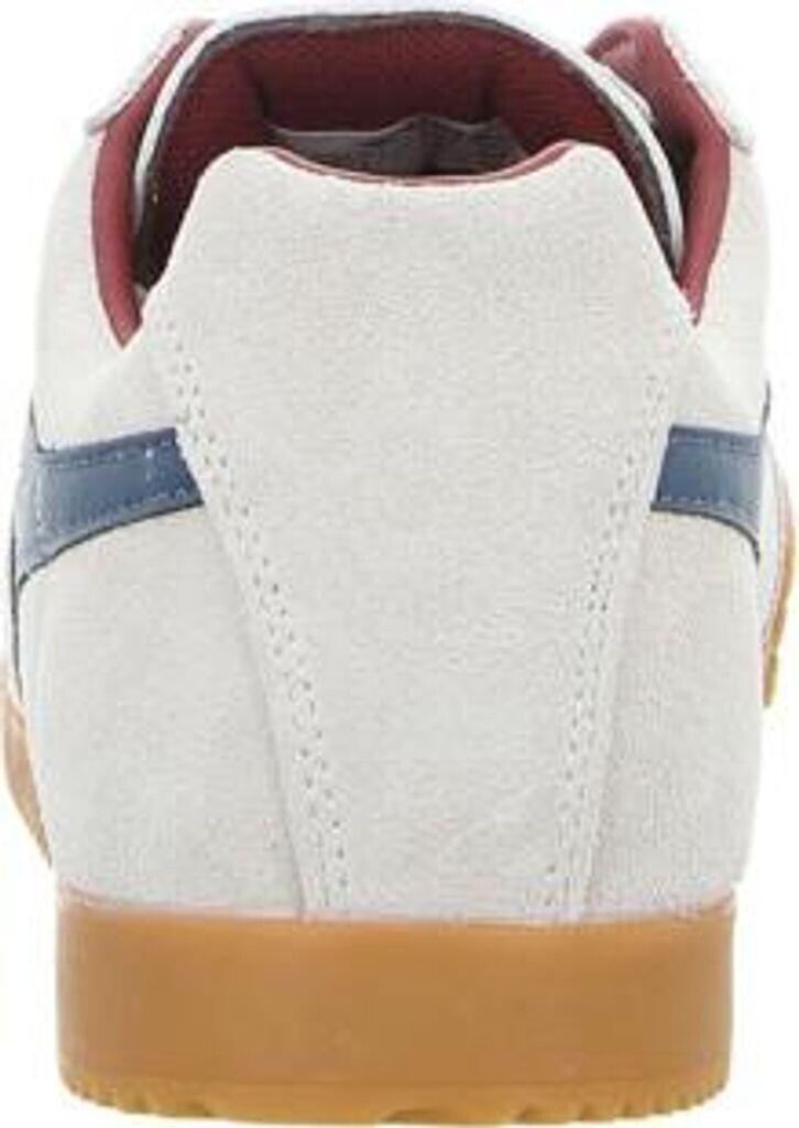 Gola Harrier Suede Sneakers (CMA192) Off White/blue/red