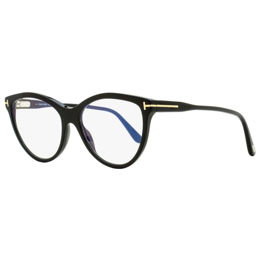 

Женские очки Tom Ford с магнитной клипсой TF5772B 001 черные 55 мм