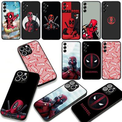 Phone Cover for Apple iPhone 17 16 11 Pro XS Max 16E 6 7 8 Plus SE 2022 X XR 6S Air Case Marvel Superhero Deadpool Super Hero
