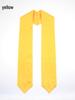 Custom Children's Satin Graduation Gown Set with Embroidered Sash, Tie, and Shawl