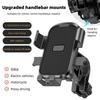 360 Degree Rotation Motorcycle Phone Holder Shock Absorption Device Protection