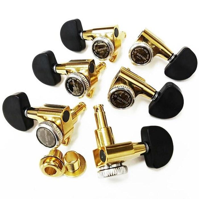 GOTOH SG301 MG-T B20 G L3 R3 Gold Magnum Lock Trad Tuners - 6pcs