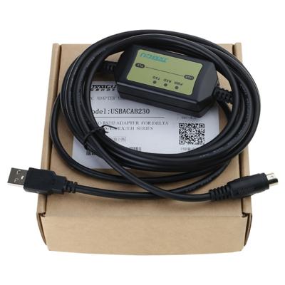USB-ACAB230 PLC Programming Cable for USB-DVP ES EX EH EC SE SV SS Series Cable