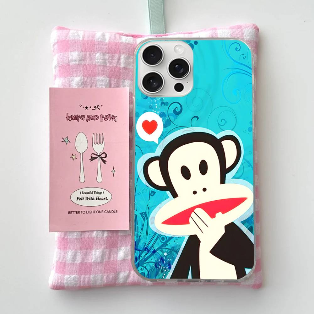 Klassisches Mode-Logo P-Paul F-Frank Handyhülle Für iPhone 17 16 15 14 13 12 11 Pro Max Plus Satin Bunte Hülle