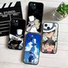 JO17 Detektiv Conan Pouzdro na telefon pro iPhone 7 8 11 12 13 14 15 16 16E XS Pro Max XR X SE Samsung S20 S21 S22 S23 S24 FE Ultra Plus Lite S21S A55