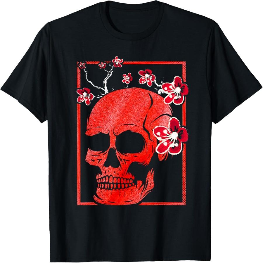 

Japanese Demon Art Face Skull Devil Oni Harajuku Aesthetic T-Shirt(7) XXXXXL чорний