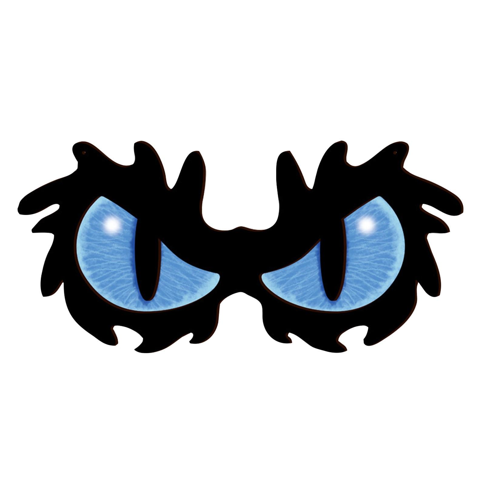 

Halloween Decorative Like Eye Lights, Wooden Halloween Eye Lights, Suitable For Home, Walls And Window One Size белый