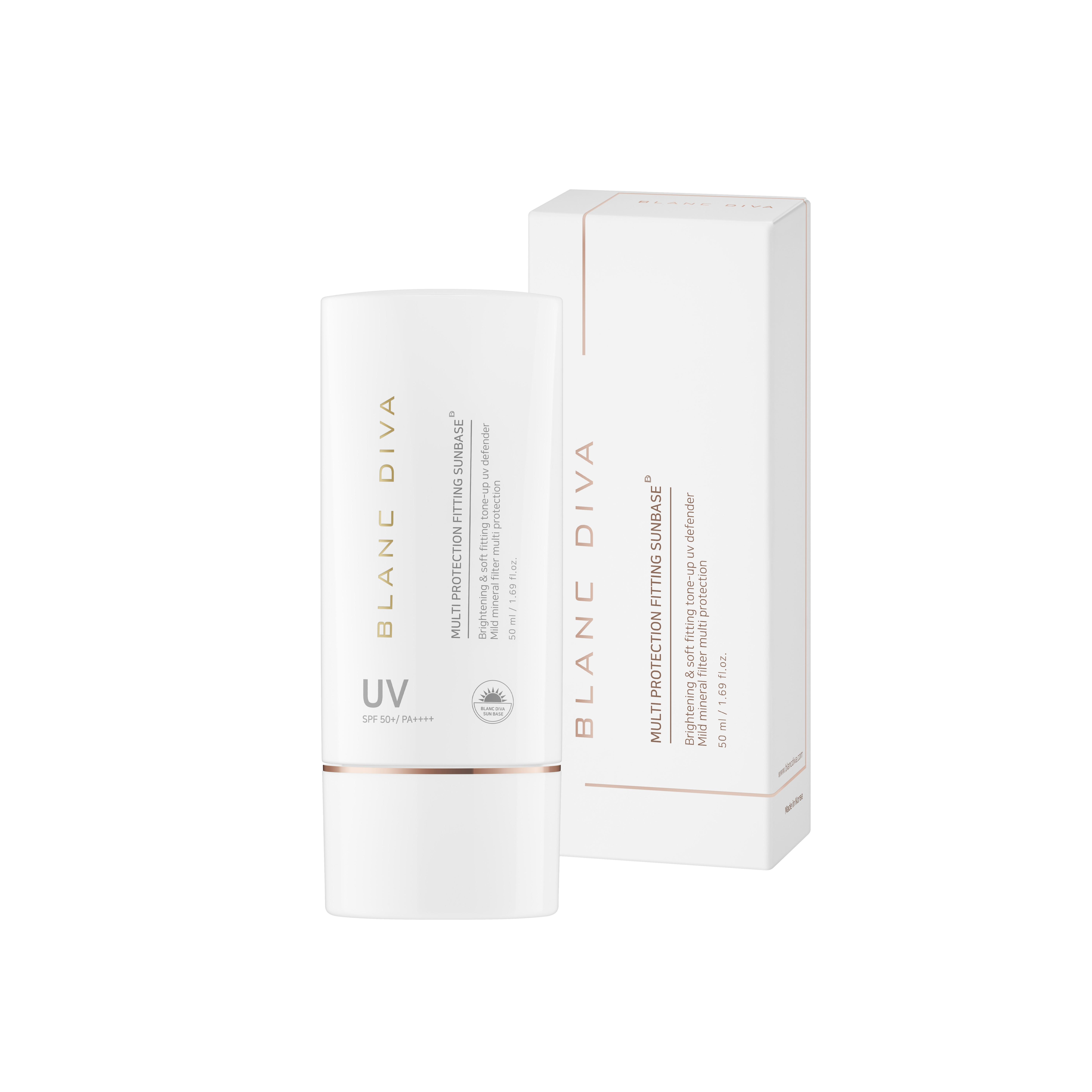BLANC DIVA - МУЛЬТИЗАЩИТНЫЙ ФИТИНГ СОЛНЕЧНАЯ БАЗА 50мл бежевый