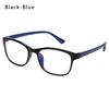 1PC Unisex Clear Lens Reading Glasses Blue Light Blocking Eyewear Square Computer Eyeglasses Frames UV400 Flat Mirror