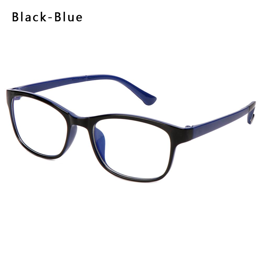 1PC Unisex Clear Lens Reading Glasses Blue Light Blocking Eyewear Square Computer Eyeglasses Frames UV400 Flat Mirror