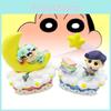 Crayon Shin-chan Pajama Night Cloud Goodnight Series Miniature Model Collectible Toy
