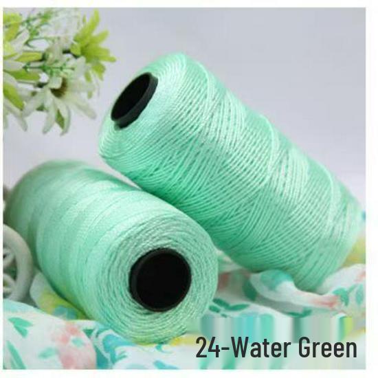 Ice Silk Three-Strand Yarn for Crochet Bags, Hats, Seat Cushions, Bottle Sleeves, and Slippers