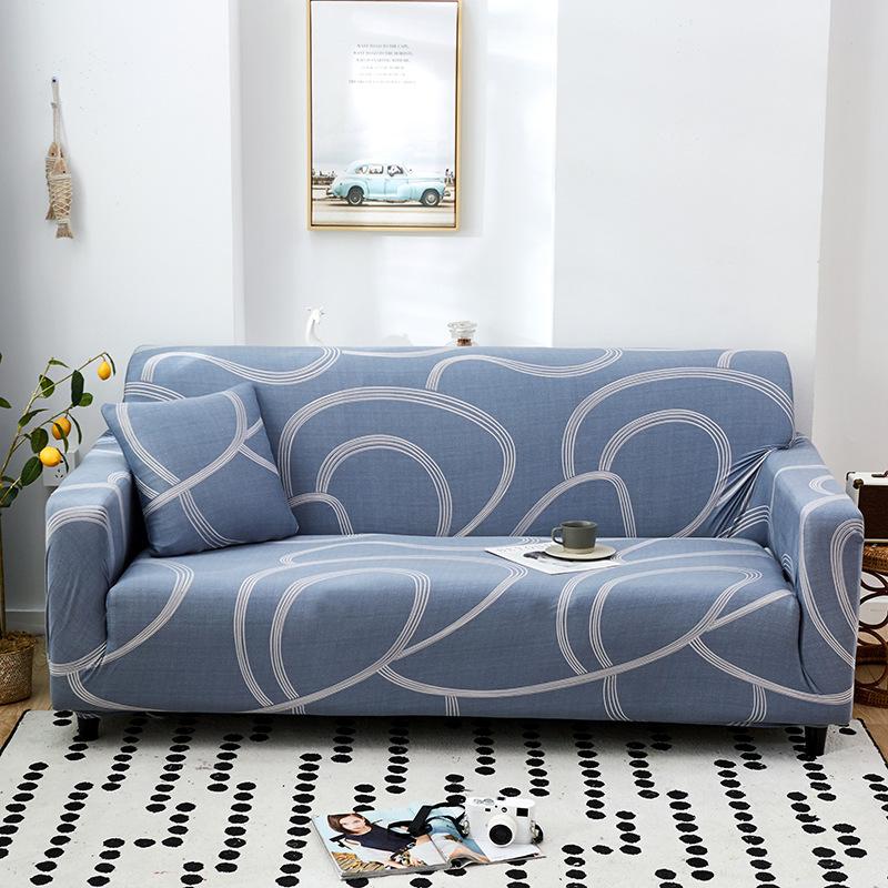 Sofa Cover All Surrounded Fabric Four Seasons Elastic Sofa Cushion Leather Sofa Towel Single Full Covered Combination Universal