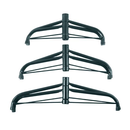 Metal Christmas Tree Stand Folding Xmas Tree Stand Base for Artificial Christmas Trees Fits 0.75-1.25 Inch Pole