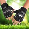 Motorcycle Riding Half-finger Gloves Men and Women Outdoor Anti-drop Sports Fitness Mountaineering Protection Long-finger Hard Shell Gloves