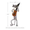 TOOARTS Metal Sculpture A Singing Cat Home Furnishing Articles Handicrafts