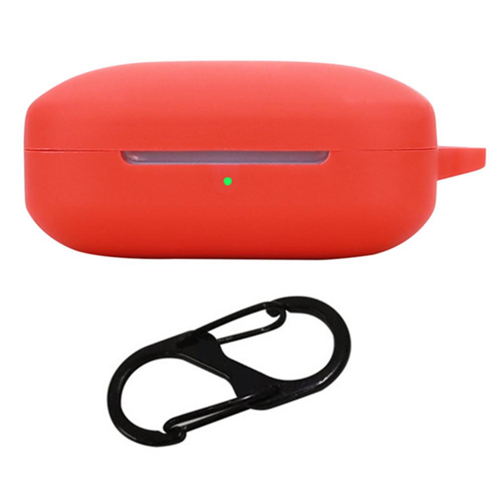 

For Oppo Enco X3i Earphone Case Earbud Silicone Protective Cover with Hanging Buckle E