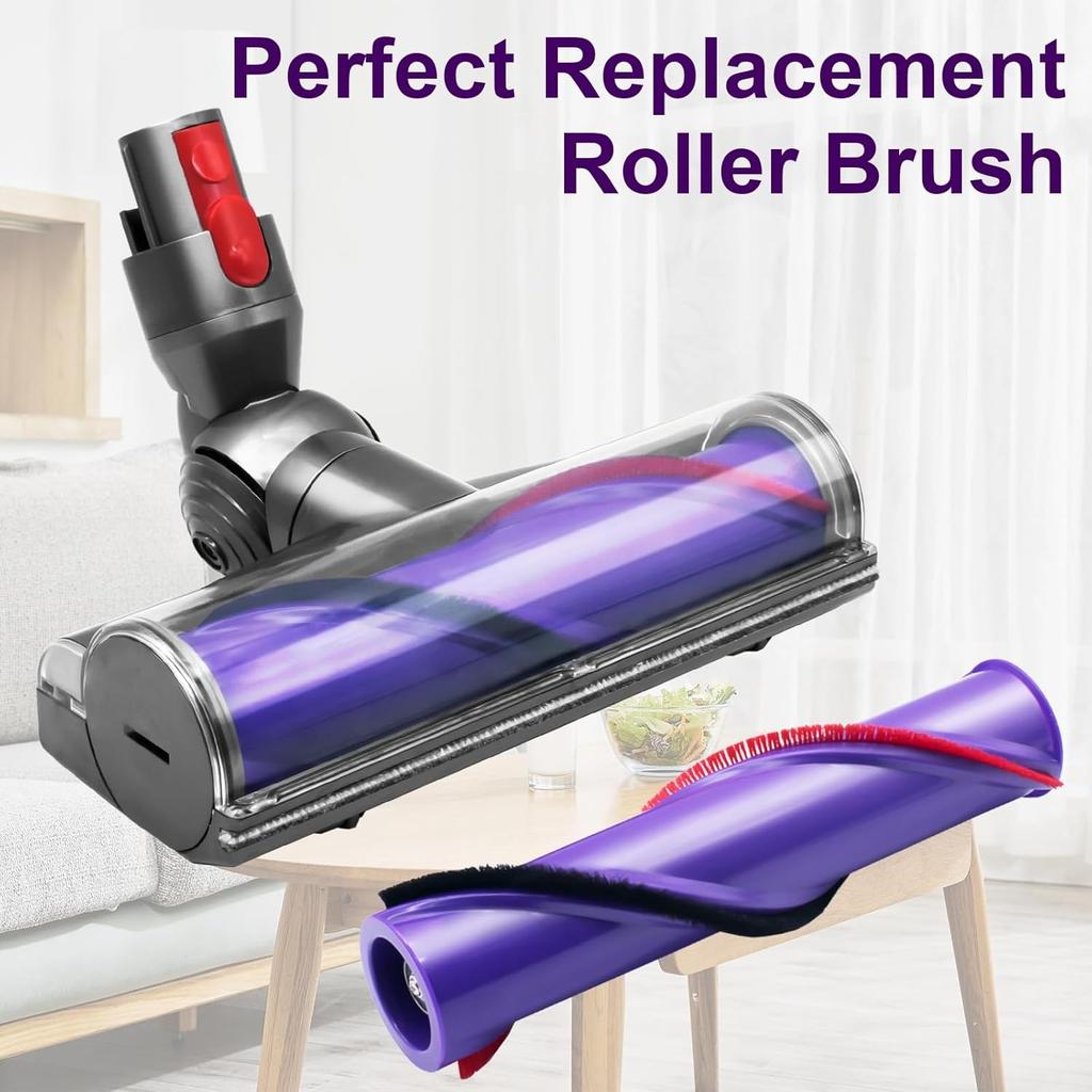 Direktantrieb Reinigungsbürste Kompatibel mit Dyson V7 V8 V10 V11 V15 Staubsauger Turbine für Hartholzböden Teppiche