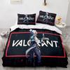 Fashion 3d Print Game Valorant Bedding Set BoysGirls Twin Queen Size Duvet Cover Pillowcase Bed Kids Adult Fashion Home Textile
