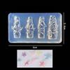 Ice Lily Nail Art Silicone Mold - New Style Artistic Flower Carving Tool