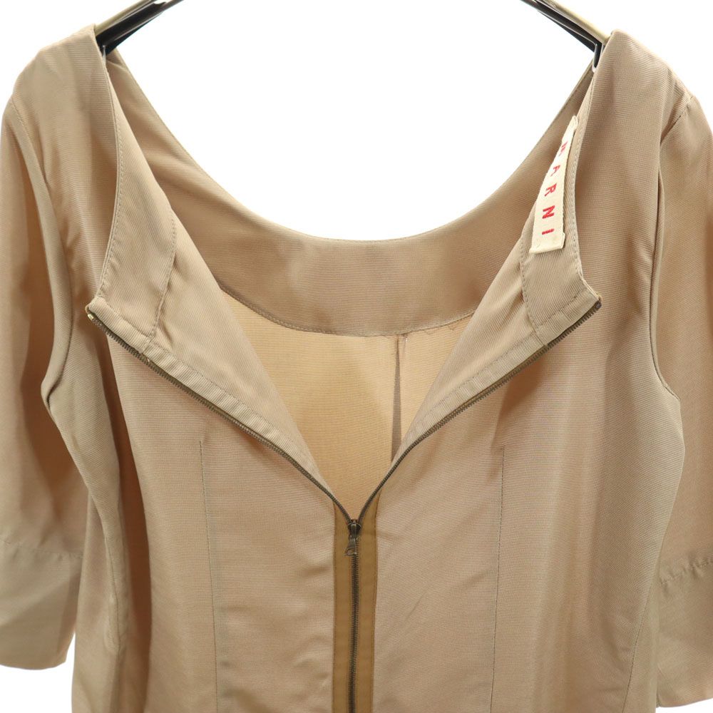 MARNI made in Italy Five-quarter sleeve Cut 40 Beige Women Used