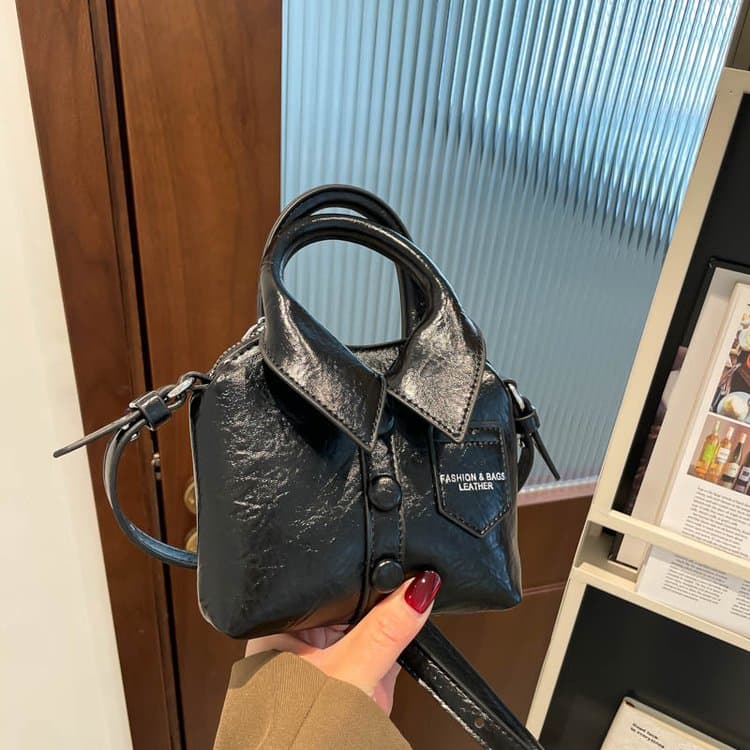 Mini tote bag female niche design one-shoulder crossbody bag