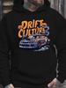 DRIFT CULTURE Men's Sweatshirt Hoodie New Street Style Printed Tops Fall and Winter Clothing Free